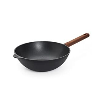 Woll Diamond QXR Eco Logic żeliwny wok i patelnia do mieszania, indukc