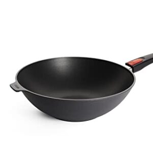 Wok i patelnia Woll Diamond Lite Ø 32 cm - ceramika, gaz, elektryczność, halogen, uchwyt, nie indukcja
