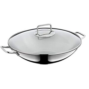 WMF Macao 2-częściowy zestaw do woków indukcyjnych, patelnia wok 36 cm