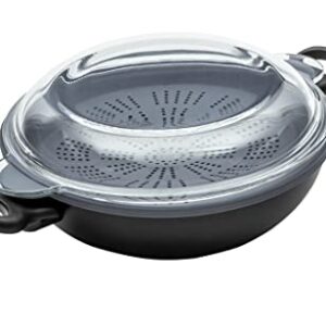 Wok Prestige x Nadiya 26 cm - 4w1 indukcyjny z parowarem, bez PFOA