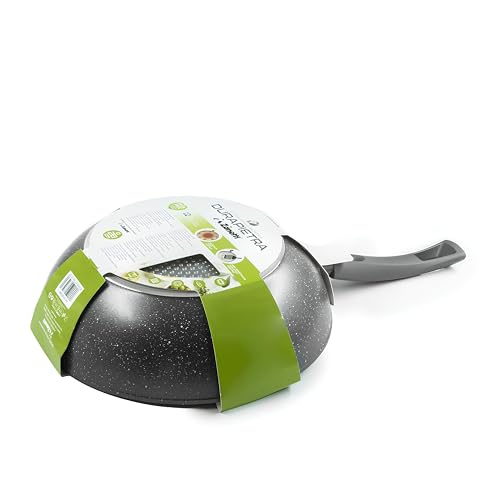 zanetti - Durapietra Indukcyjna patelnia wok 20 cm, nieprzywierająca p - obrazek 5