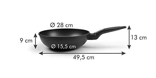 Tescoma Wok Ø 28 cm Smartclick, Assortowany, 50 x 29,2 x 12,7 cm - obrazek 2