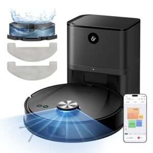 Odkurzacz-robot Ultenic T10 Lite z funkcją mopa, stacją ssącą i nawigacją LiDAR