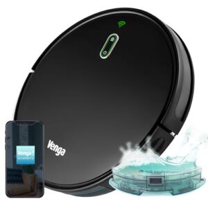 Odkurzacz robotyczny Venga! z mopem i nawigacją żyroskopową VG RVC 3001 BK czarny