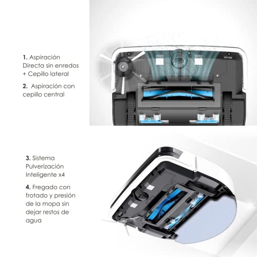 SMARTBOT Robot Odkurzacz i Myjki do mycia naczyń - 4 w 1 Odkurzacz - M - obrazek 8