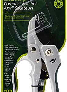 Spear & Jackson 6258KEW Kompaktowy sekator kowadełkowy z mechanizmem z