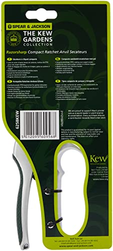 Spear & Jackson 6258KEW Kompaktowy sekator kowadełkowy z mechanizmem z - obrazek 5