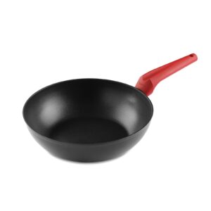 Wok Castey Red 100% aluminium z recyklingu - najlepsza jakość!
