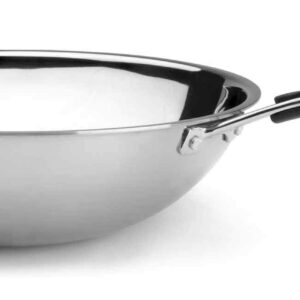Wok Lacor Tri-Metal 36 cm Srebrny - Najlepsza jakość i trwałość