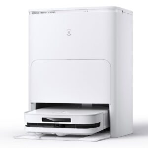 Robot odkurzający ECOVACS DEEBOT X5 Omni z adaptacyjnym czyszczeniem na mokro - 12800 Pa, ZeroTangle, TruEdge, pranie w ciepłej wodzie