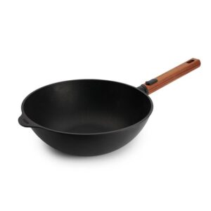 Woll Eco Logic QXR Wok - indukcyjny, Ø 30 cm, wysokość 10 cm, ze zdejm
