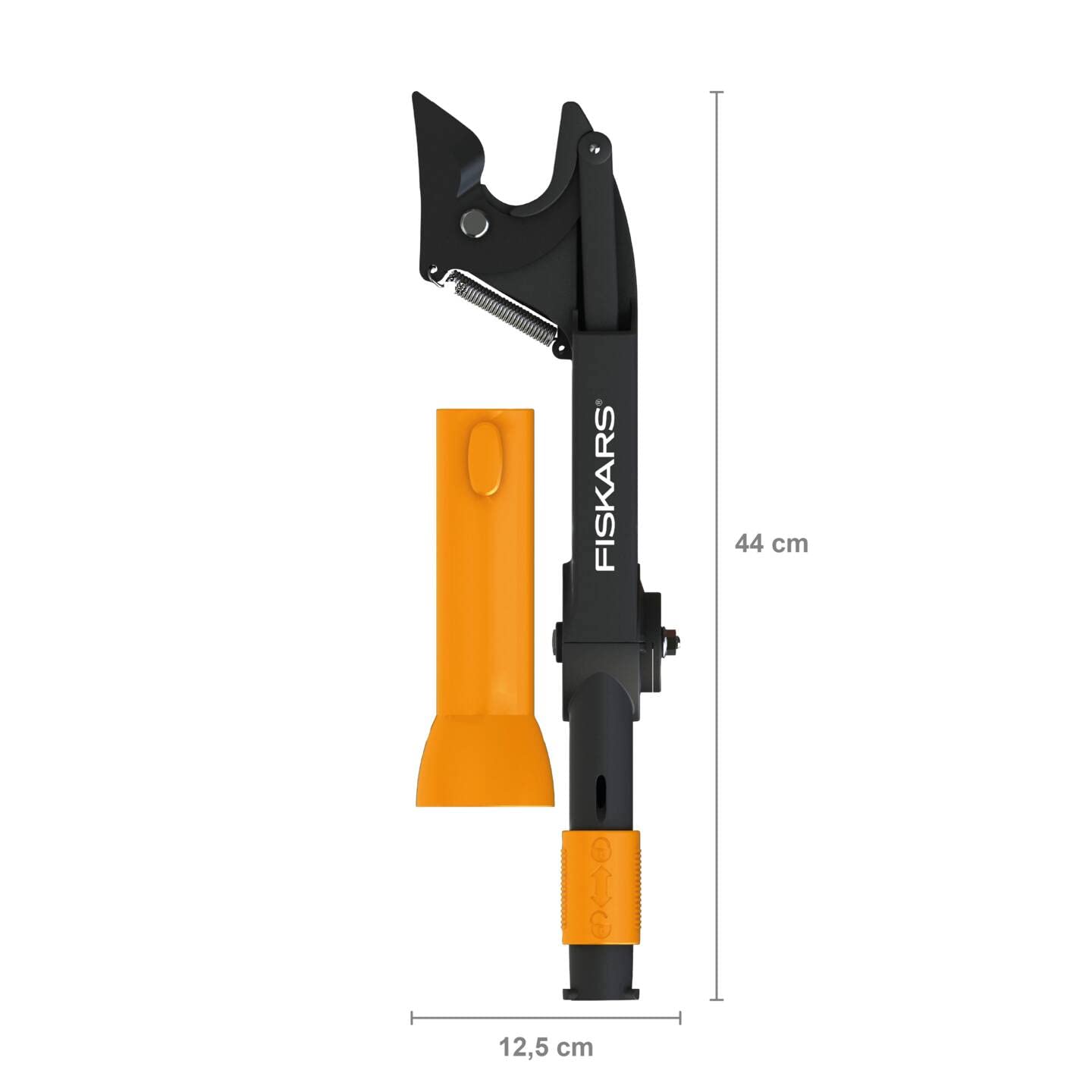 Fiskars Quikfit Sekator Ogrodniczy, Czarny/Pomarańczowy, Ø 3,2 cm - obrazek 3