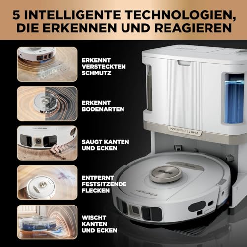 Shark PowerDetect Robot odkurzająco-mopujący 2 w 1, automatyczne opróż - obrazek 9