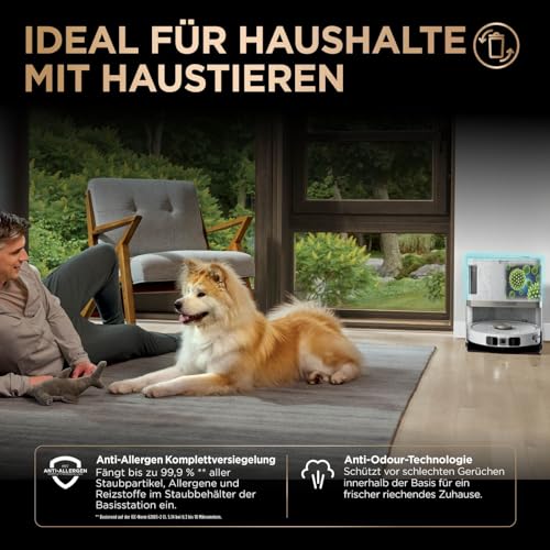 Shark PowerDetect Robot odkurzająco-mopujący 2 w 1, automatyczne opróż - obrazek 2