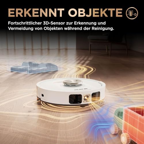 Shark PowerDetect Robot odkurzająco-mopujący 2 w 1, automatyczne opróż - obrazek 4