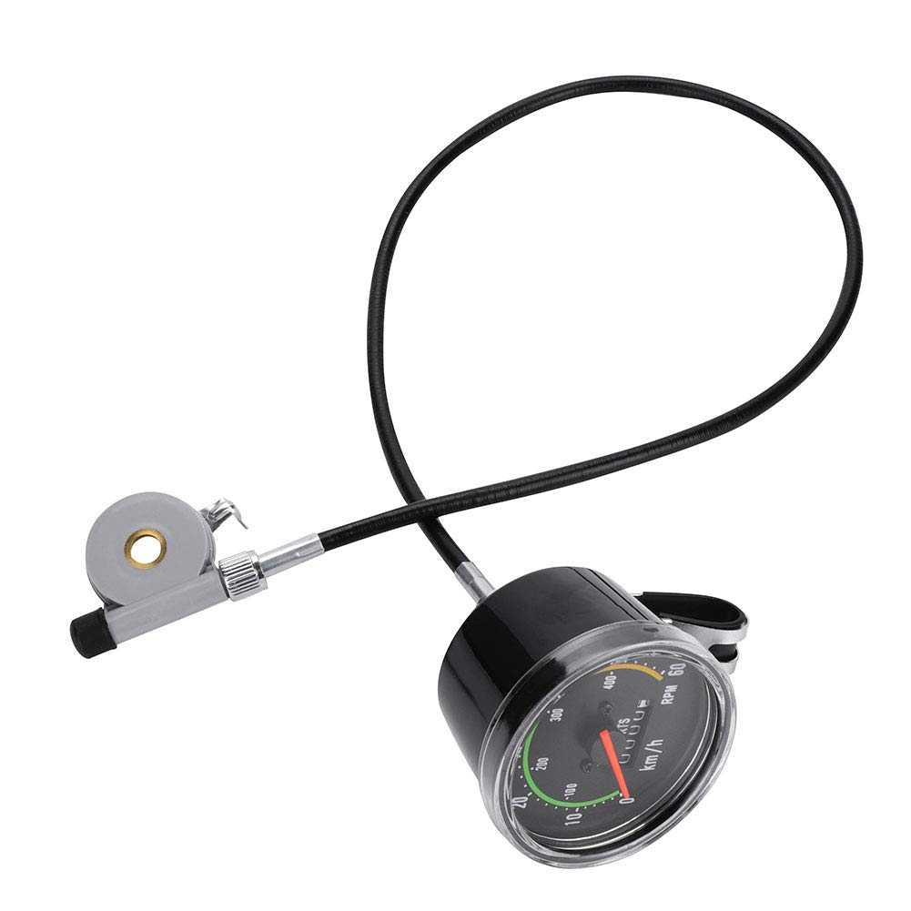 VIFER Mechaniczny licznik rowerowy licznik rowerowy czerwony wskaźnik - obrazek 3