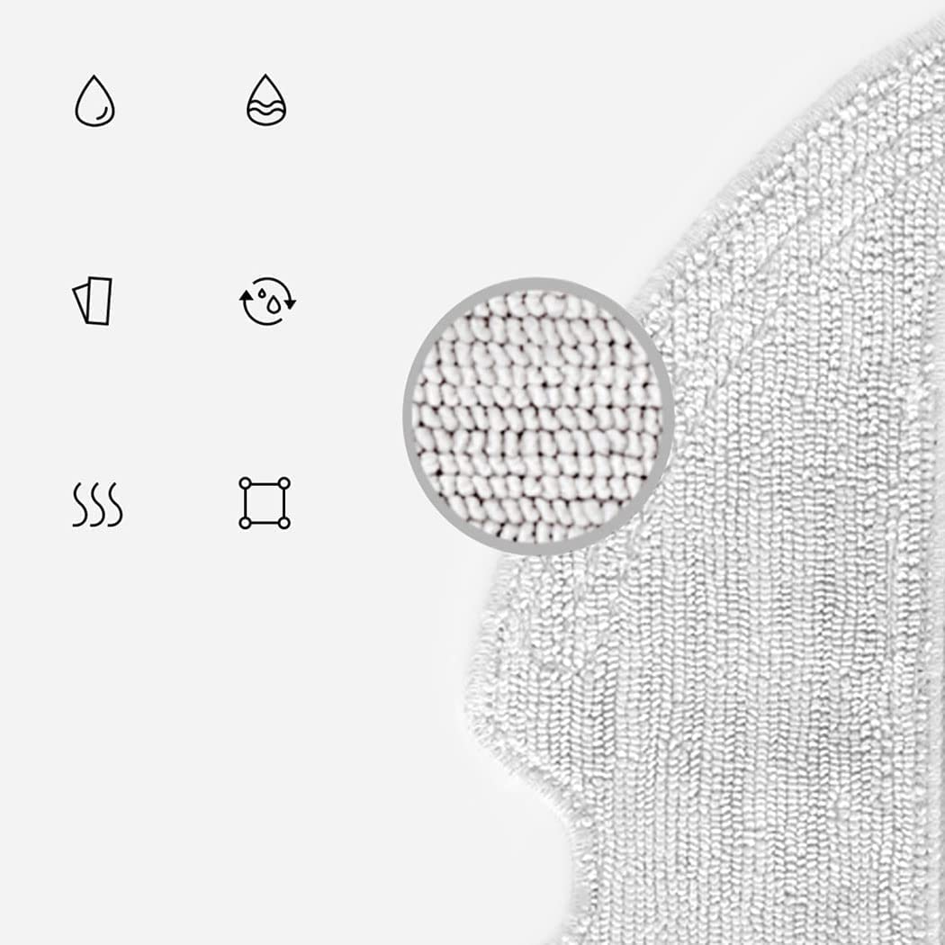 Podkładki do mopa dla Dreame Bot Z10 Pro L10 Plus - 10 szt - obrazek 2