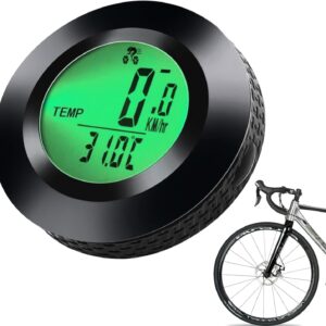 SPORWAY Prędkościomierz rowerowy: Licznik kilometrów wielofunkcyjny z wodoszczelnym wyświetlaczem