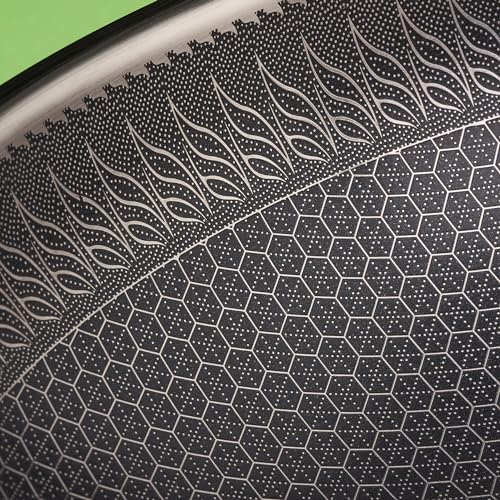 Reishunger Wok ze stali nierdzewnej | Średnica 32 cm | Ze szklaną pokr - obrazek 6