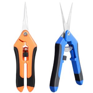 Profesjonalne nożyce ogrodowe do przycinania - zestaw 2 sztuki