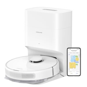 Robot odkurzacz Dreame D10 Plus Gen 2 z mopem 6000Pa LiDAR Nawigacja bateria 5200 mAh - biały