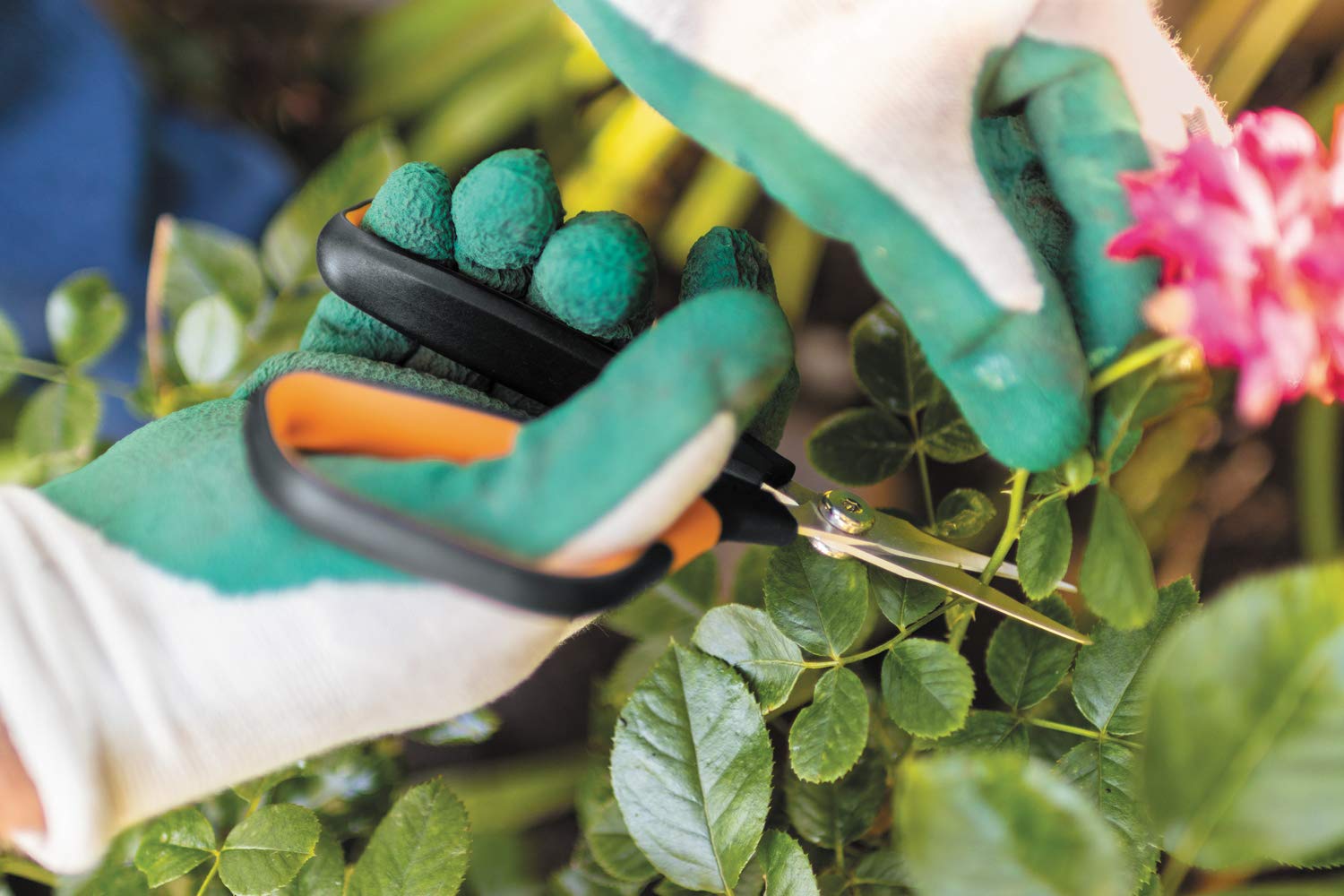 Fiskars Solid Sekator Ogrodniczy, Pomarańczowy/Czarny, 23,8 cm - obrazek 3