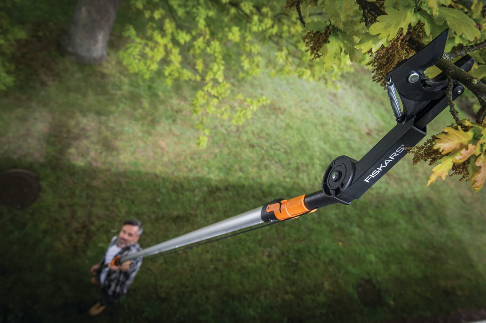 Fiskars Quikfit Sekator Ogrodniczy, Czarny/Pomarańczowy, Ø 3,2 cm - obrazek 6