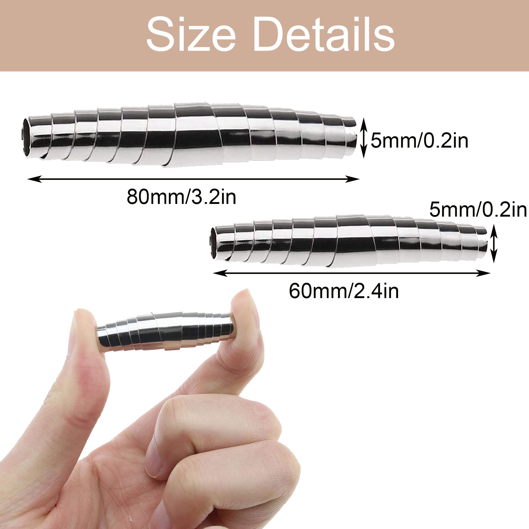 Zestaw 8 sprężyn zapasowych do sekatorów - Akcesoria ogrodnicze poprawiające wydajność cięcia - obrazek 7