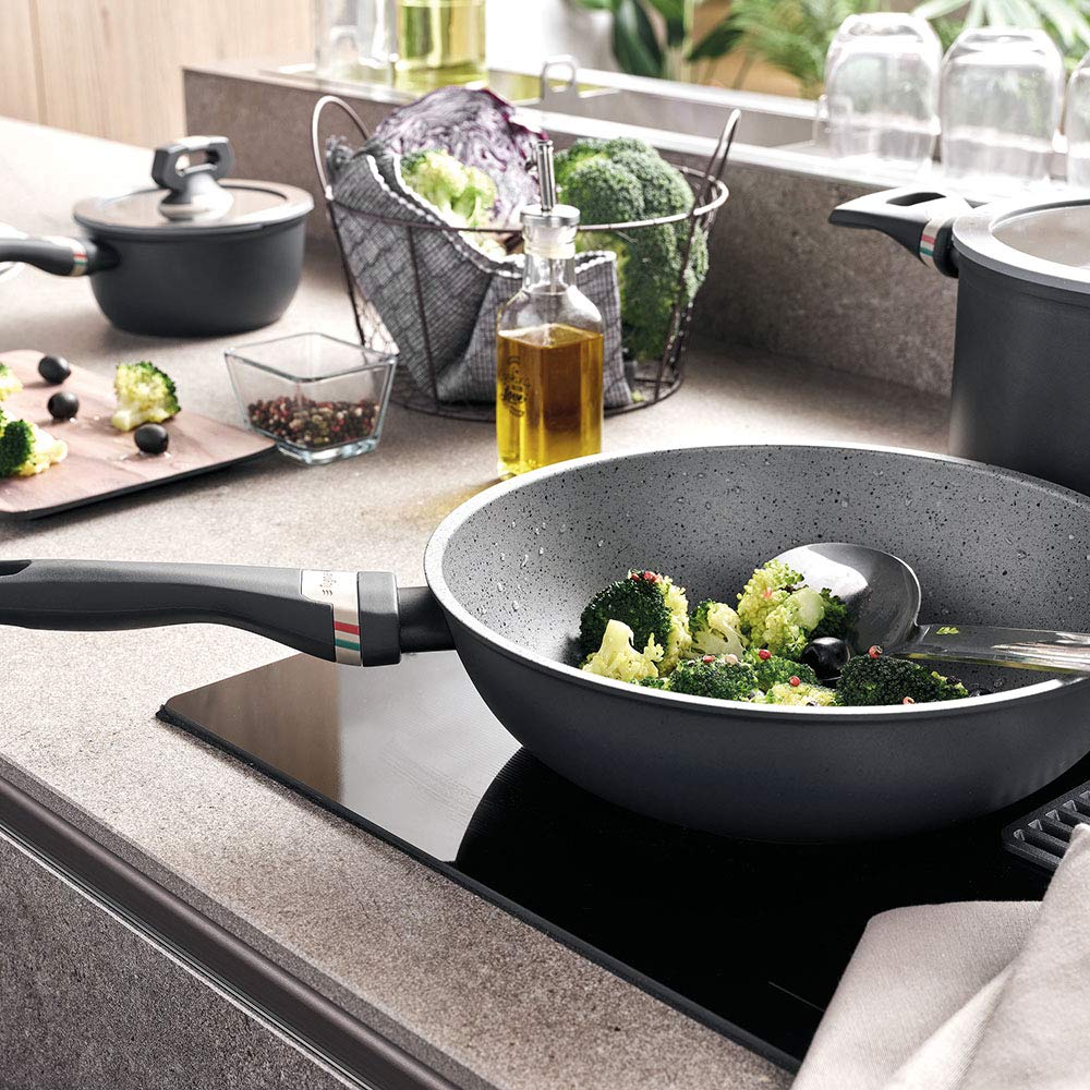 Wok Tognana Italika 28 cm - najlepsza jakość, włoski design - obrazek 2