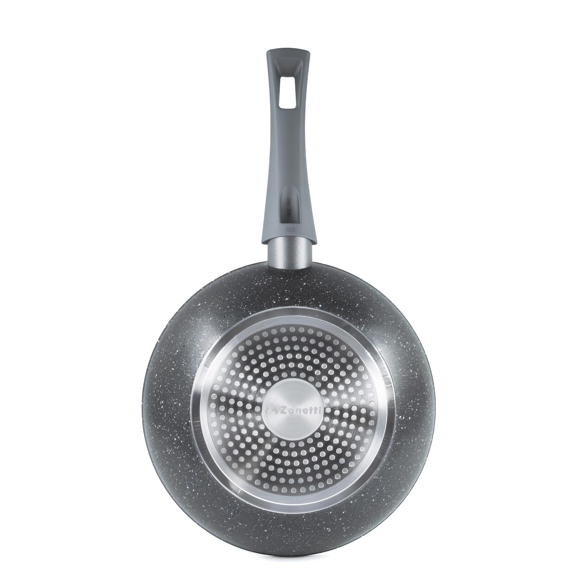 Zanetti - Durapietra Indukcyjna patelnia wok 24 cm, nieprzywierająca p - obrazek 4
