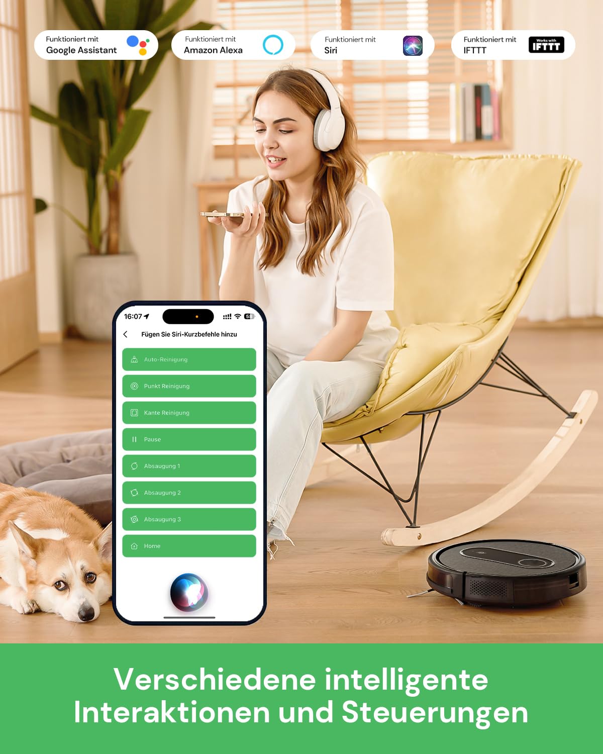 Robot odkurzacz Nimble T7 3w1 zbiornik na wodę 120 min czyszczenia dywanów podłóg czarny - obrazek 2