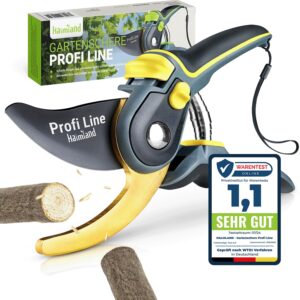 Sekator ogrodowy premium z ostrym ostrzem ze stali SK5 | nożyce do gał