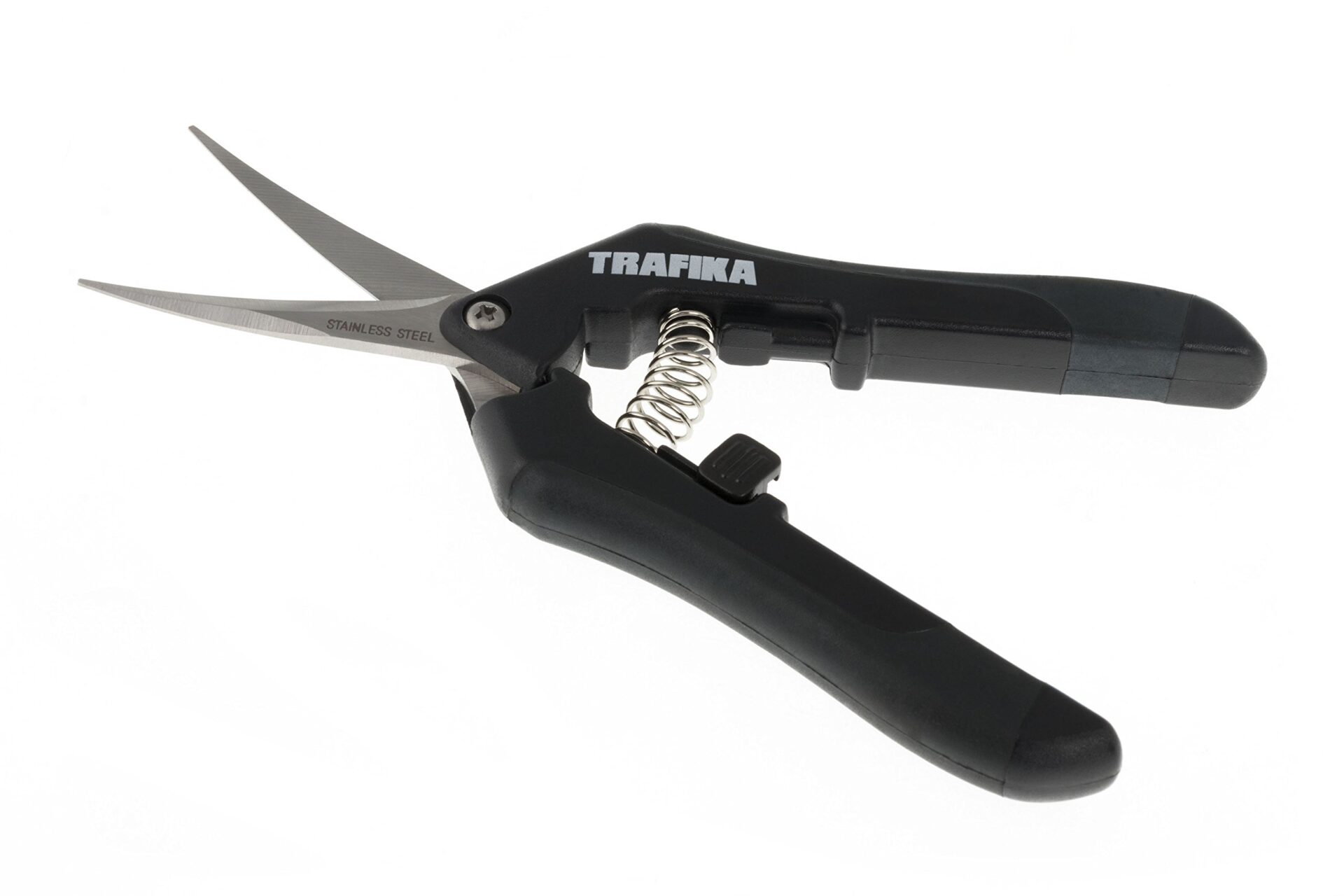 Sekator ogrodniczy z zakrzywionym ostrzem do precyzyjnego przycinania - TRAFIKA