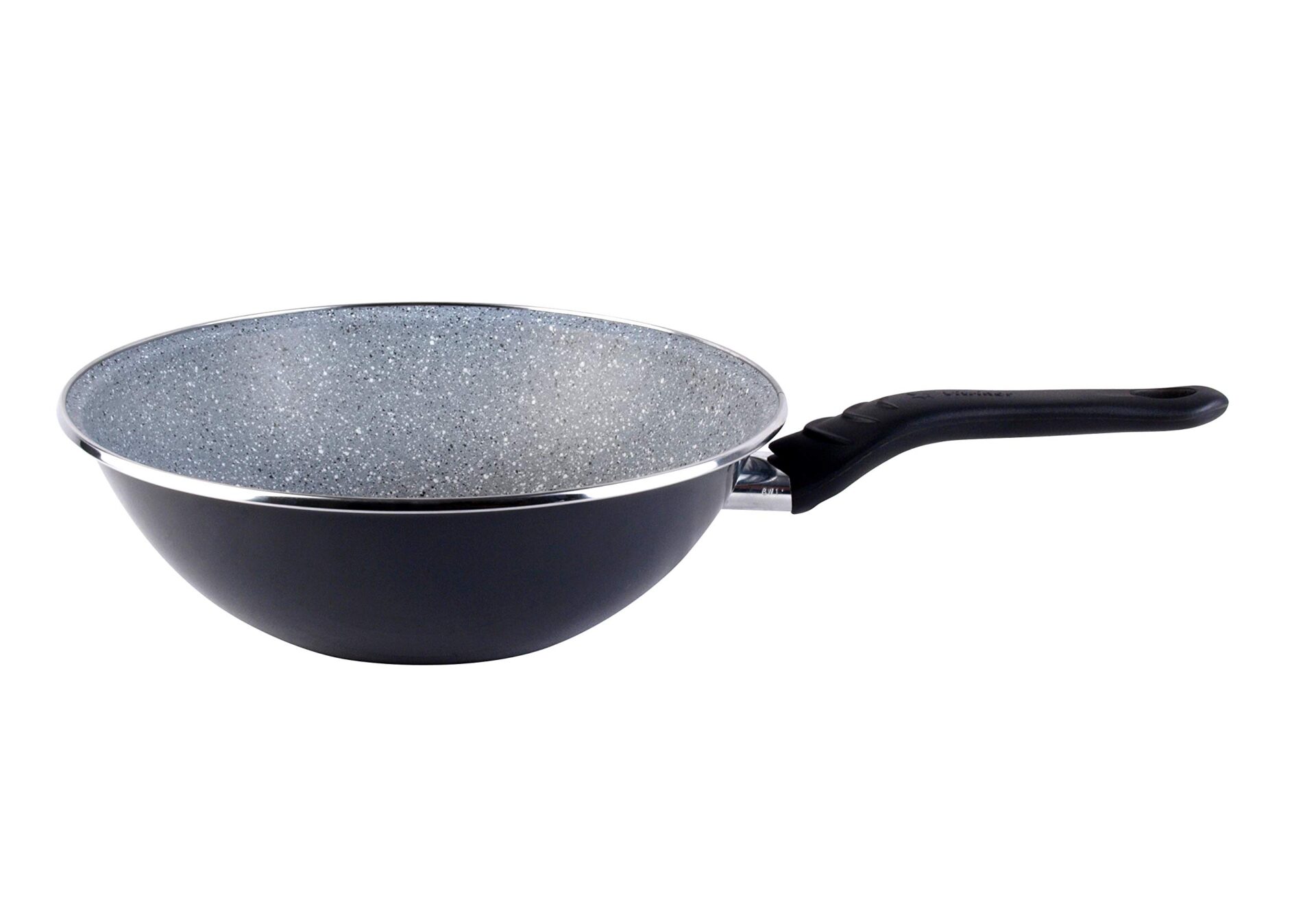 Wok Magefesa ciemnoszary 28 cm - najlepsza jakość i wytrzymałość - obrazek 3