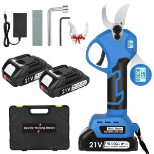 Akumulatorowe nożyce do gałęzi, 2 szt. nożyce o pojemności 2000 mAh, m