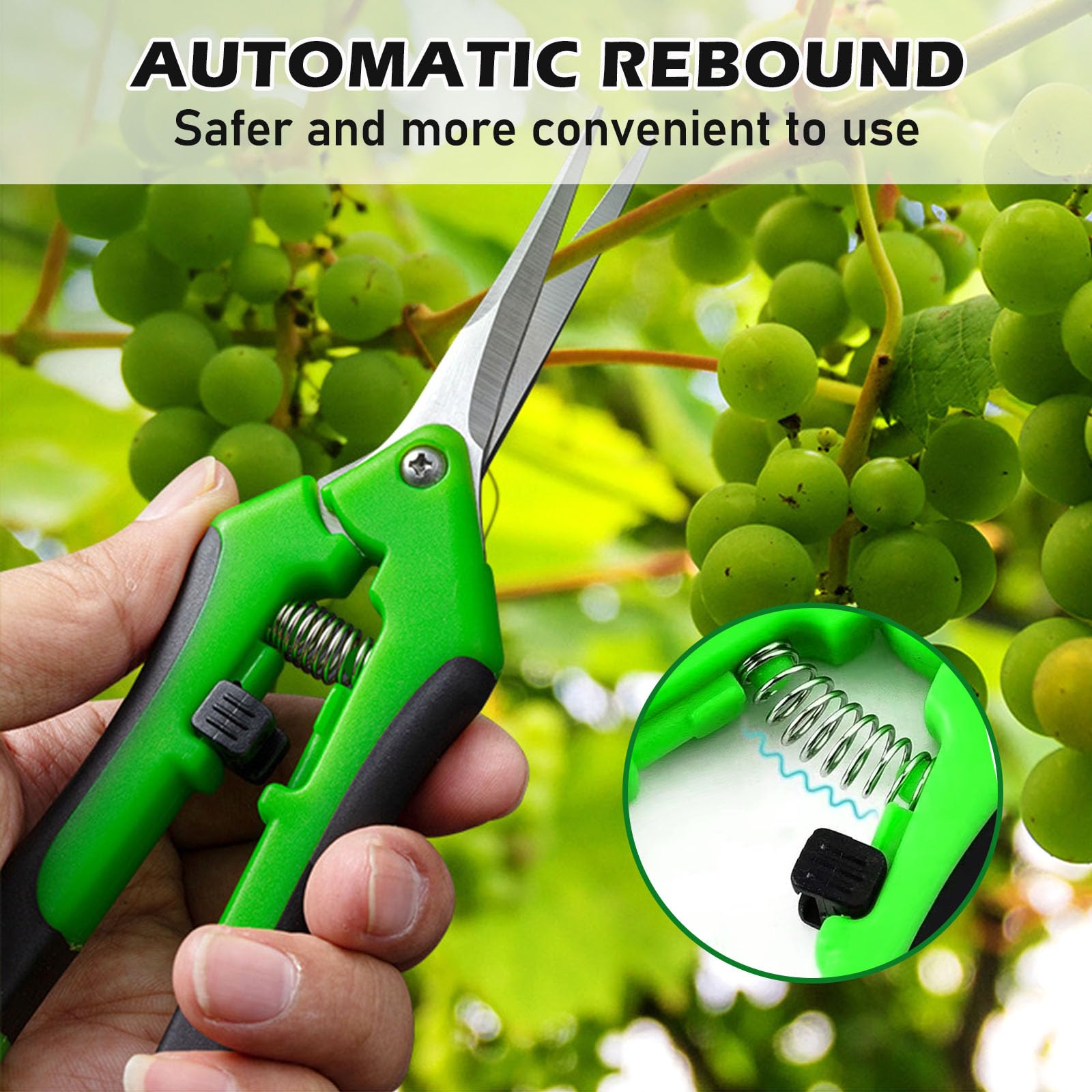 Zestaw 4 małych nożyczek do przycinania - Sekatory ogrodowe bonsai - obrazek 4