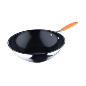 San Ignacio Compact - Wok 28 cm - kute aluminium - wnętrze Whitford Fu