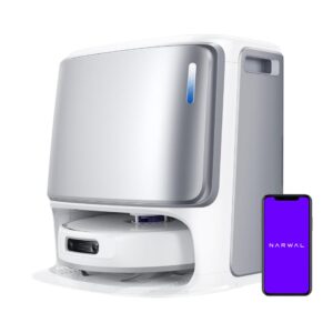 Robot odkurzający NARWAL Freo Z Ultra White z funkcją mopa - najlepszy sprzęt do sprzątania domu