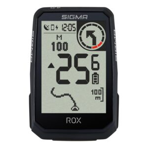 SIGMA ROX 4.0 ENDURANCE Black | 41 godzin pracy na baterii | 30 funkcj