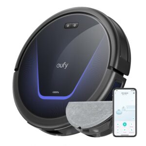 Hybrydowy robot odkurzający eufy G50 - silne ssanie 4000 Pa, dynamiczna nawigacja, Pro-Detangling szczotka, mopująca nakładka