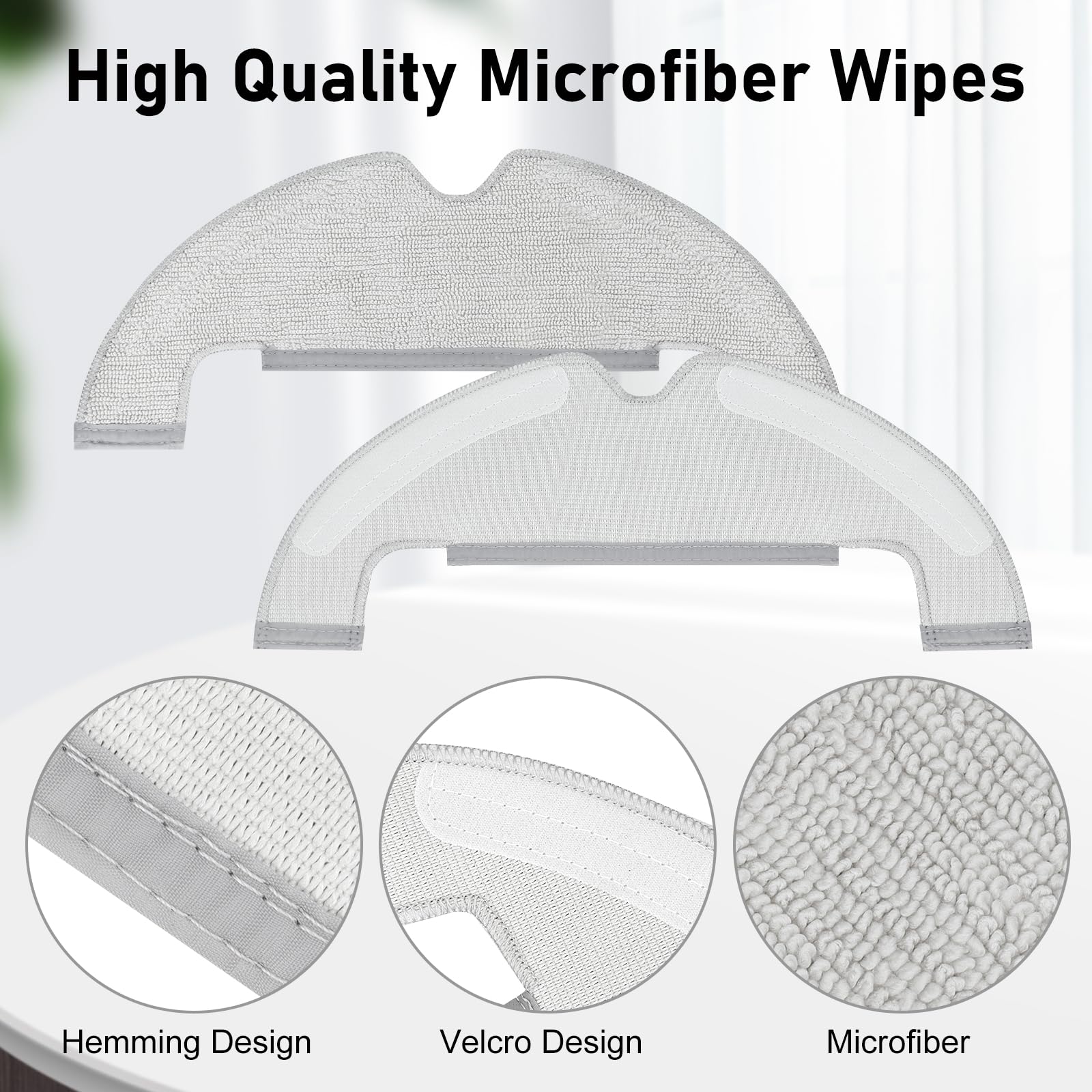 Podkładki do mopa dla Dreame Bot Z10 Pro L10 Plus - 10 szt - obrazek 7