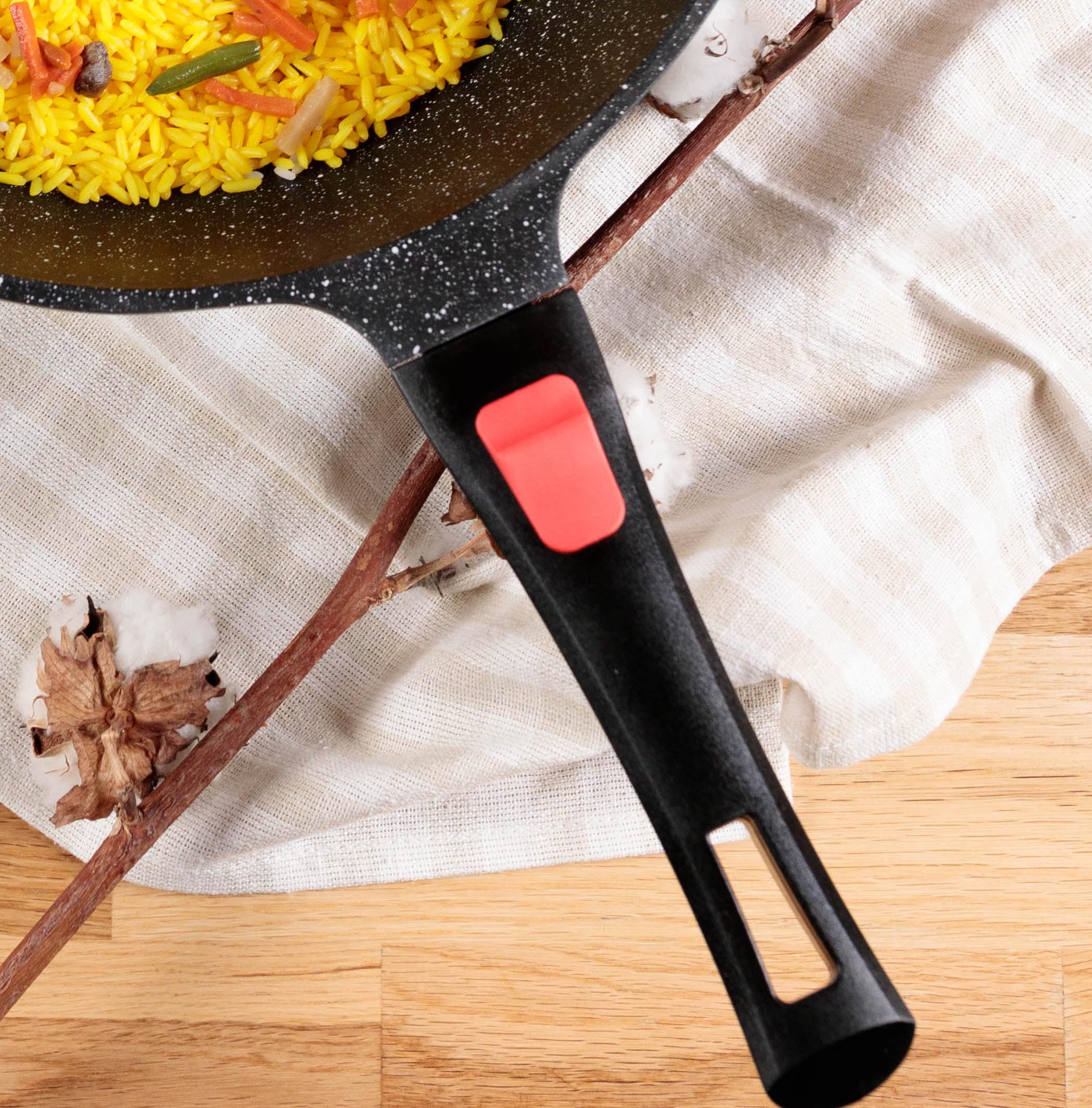 Kamberg 0008056, Wok, 28 Cm, Zdejmowany Uchwyt, Stop Aluminium, Powłok - obrazek 3