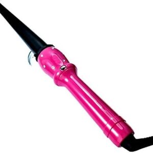 Lokówka stożkowa SQUADO 210°C do kręconych włosów - czarny i różowy