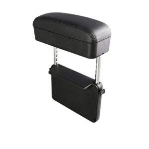 Podłokietnik samochodowy Qirc - ochraniacz na konsolę środkową, przedłużacz łokcia i przedramienia, podparcie nadgarstka - czarna