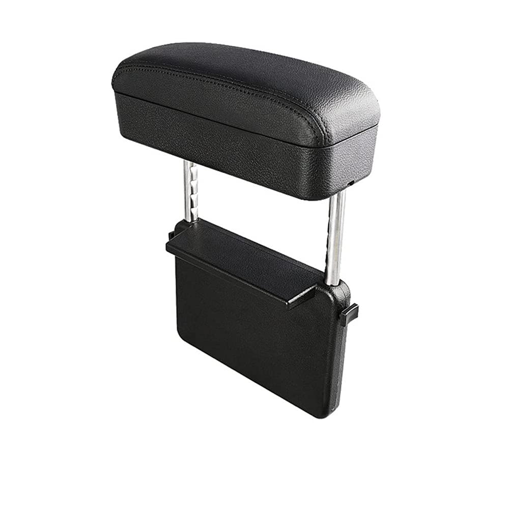 Podłokietnik samochodowy Qirc - ochraniacz na konsolę środkową, przedłużacz łokcia i przedramienia, podparcie nadgarstka - czarna