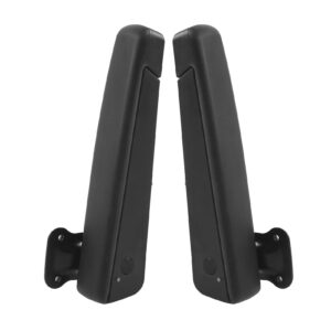 Elastyczny podłokietnik fotela, uniwersalny czarny 2 szt. Lewy prawy a