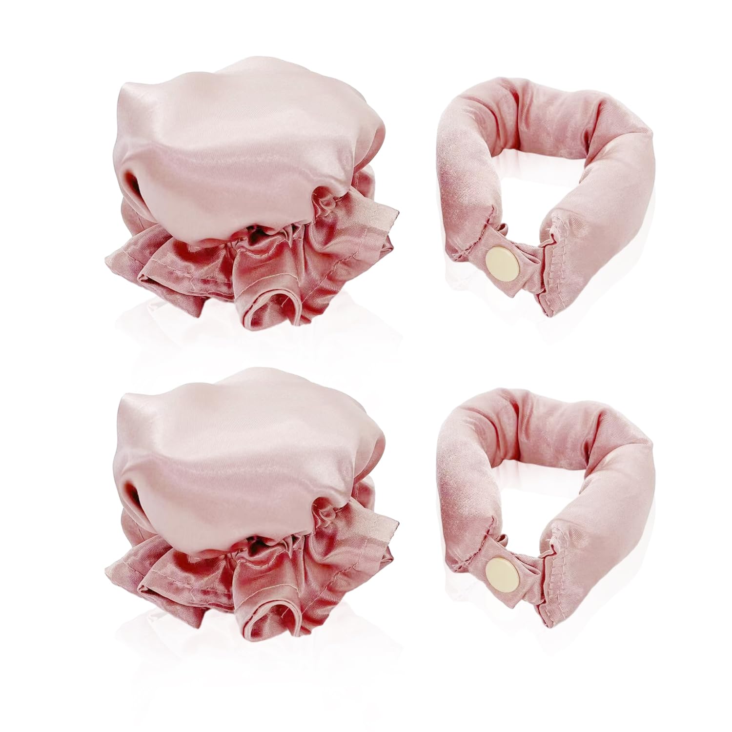 4 lokówki do włosów bez wysokich temperatur, narzędzia do stylizacji D