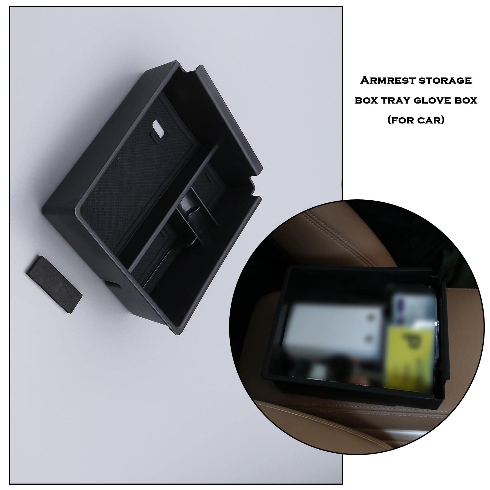 Podłokietnik samochodowy do Hyundai Tucson NX4/Hybrid 2021-2022 - EMSea, 3 gumowe maty - obrazek 6