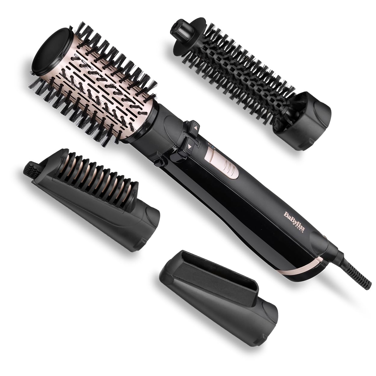 BaByliss Dry, Straighten and Style - szczotka i stylizacja - obrotowa