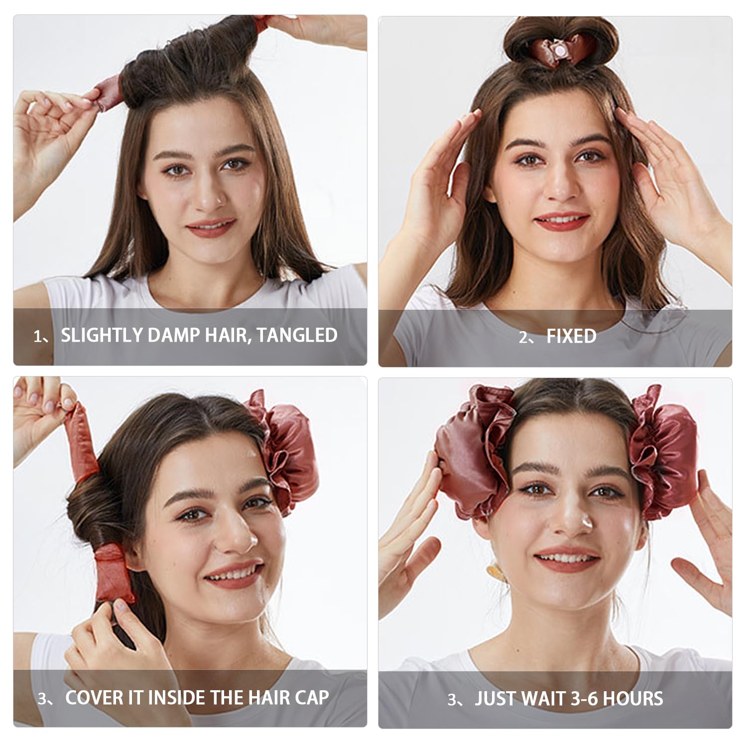 4 lokówki do włosów bez wysokich temperatur, narzędzia do stylizacji D - obrazek 5